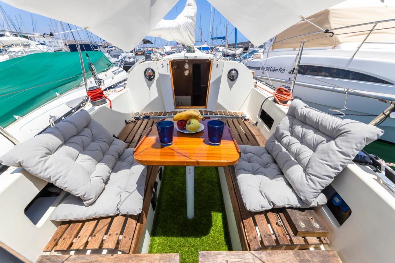 Seaside Chill-Out Stay On A Sail Yacht Puerto Calero Exterior photo